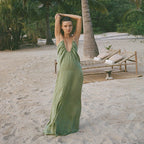 Beach Dress Women Casual Vacation Solid Color Pullover Bikini Swimsuit Blouse Sun Protection Bella Mia