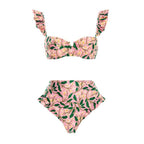 Three Piece Set Bikini Sexy Bikini Split Swimsuit Women Chiffon Dress Swimsuit Outfit Bella Mia