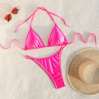 Bikini Triangle Lace up Sexy Split Bikini Swimwear Swimsuit Women Bella Mia