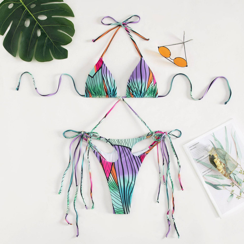 Quality Bikini Bikini Tassel High Elastic Split Swimsuit Bikini Swimsuit Bella Mia