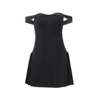 Women Clothing Winter Sexy Sexy Off Shoulder Slim High Class Elegant Evening Dress Dress Bella Mia