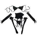 Sexy Body Stockings Women Diamond Embedded Temptation Fishnet Stockings Full Body Suit Couple Stimulation Room Bella Mia