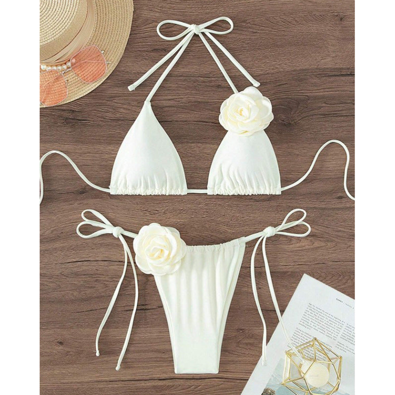 Three Dimensional Floral Swimsuit Women Bikini Suit Sexy Bikini Bella Mia