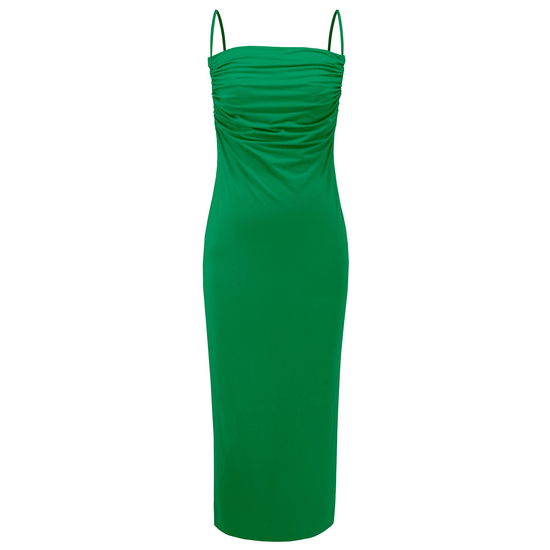 Slim Fit Sexy Backless Pleating Sling Dress Women Clothing Maxi Dress Bella Mia