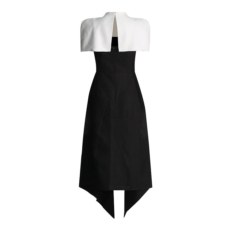 Elegant Vietnam Special Interest Design Detachable Pullover Patchwork Cami Dress Women Summer Slit Dress Women Bella Mia