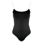 Summer Women Clothing Diamond Chain Slim Top Sexy Low-Cut Sling Bodysuit Bella Mia