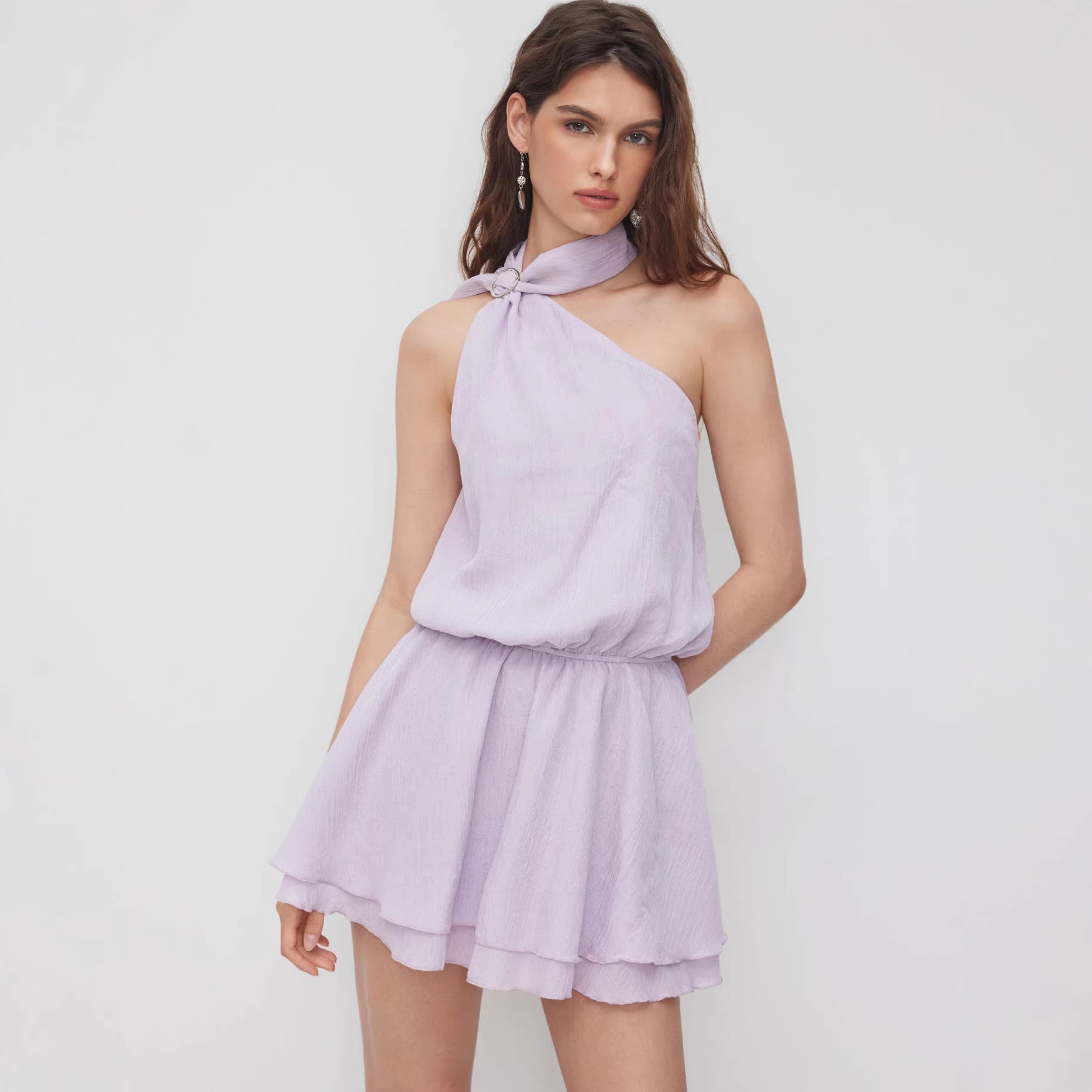 Women Lightly Mature Summer Sexy Vacation Skirt Strapless Sexy Dress
