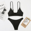 Split Wave Pattern Women Bikini Mesh Women Printed Brazilian Sexy Swimsuit Bella Mia