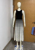 Spring Summer Contrast Colors Slimming Stripe Dress Inner Wear Fitted Waist Vest Base Knitting Dress