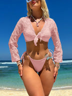 Special Mesh Three Piece Sets Swimsuit Sexy Bikini Bella Mia