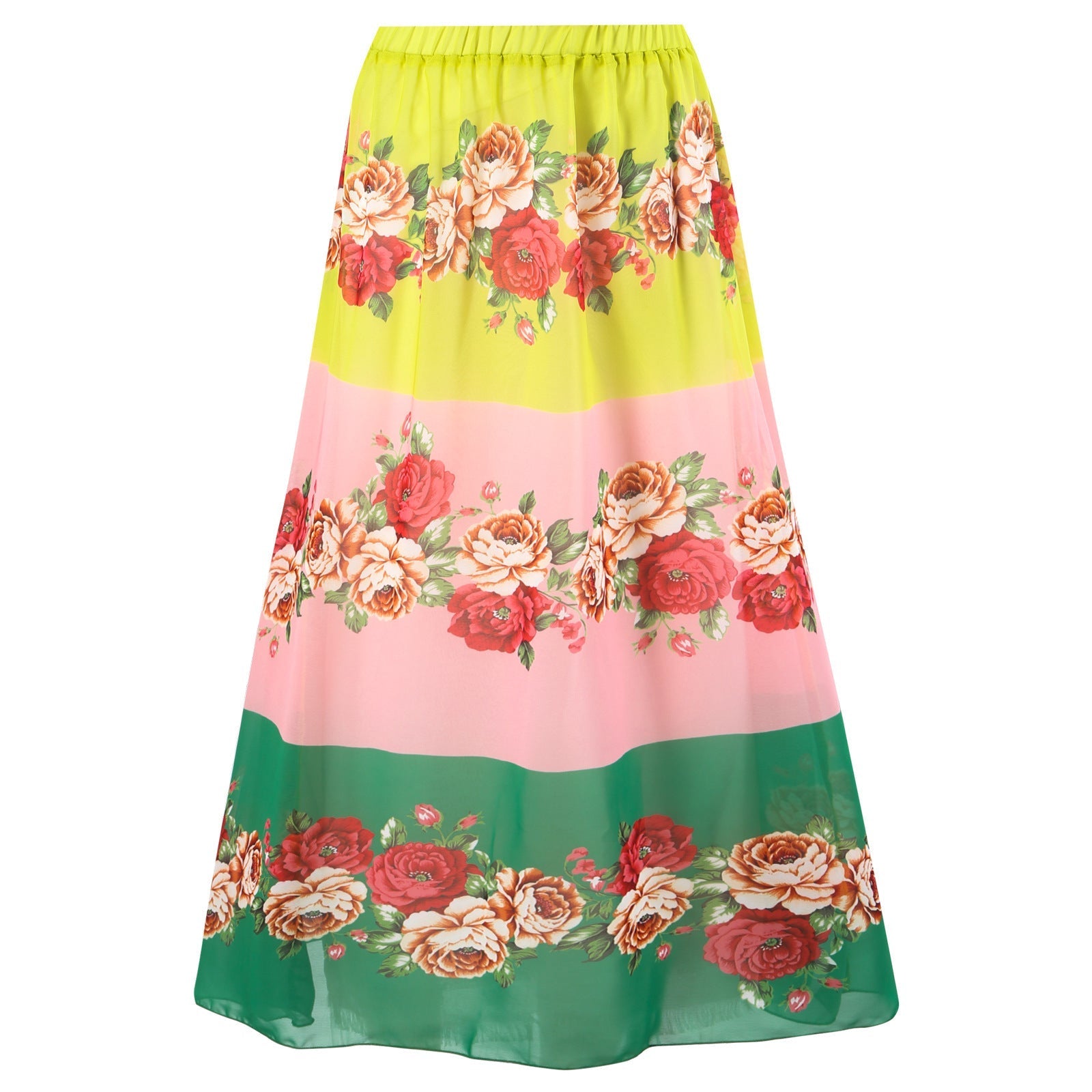 Spring Sexy Swimsuit Women Conservative Warm Printed Swimsuit Wrap Skirt Set Bella Mia