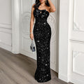 Women Elegant Evening Dress Tube Top Sexy Maxi Dress Bella Mia