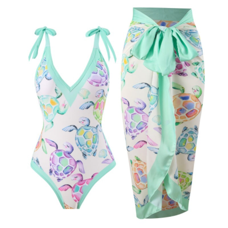 One Piece Swimsuit Vacation Beach Dress Swimsuit Bella Mia