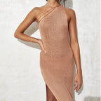 Women Sexy One Shoulder Beach Dress Women Seaside Vacation Super Fairy Dress Bella Mia