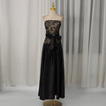Summer Elegant Retro Geometry Pattern Pattern Bow Tied High Waist Dress Women
