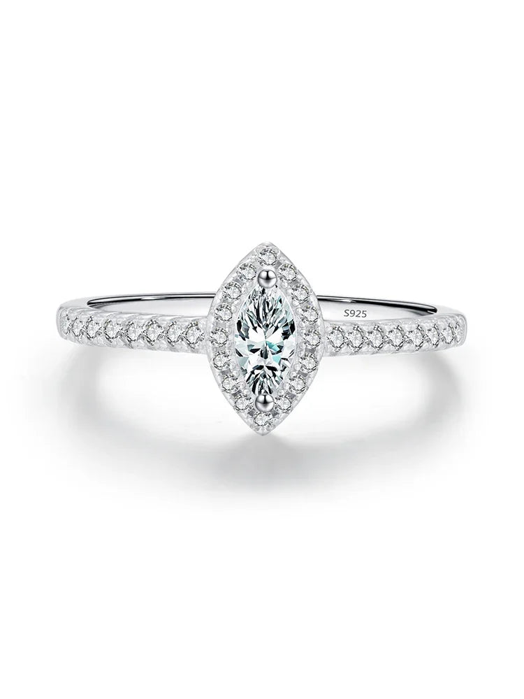 Micro-Inlaid Full Diamond Zircon Ring