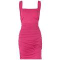 Summer Lace Up Backless Sexy Slim Fit Pleated Dress Women Clothing Bella Mia