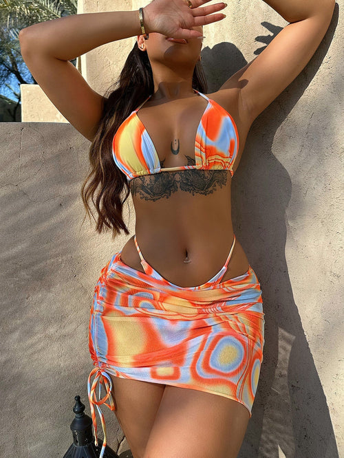 Bikini Outer Single Swimsuit Bikini Swimsuit Women Split Swimsuit Swimsuit Three Piece Bella Mia