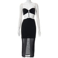 Women Clothing Summer Sexy Bandeau Dress Niche Fight Tulle Bella Mia
