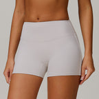 Nude Feel High Waist Yoga Shorts Peach Skinny Hip Raise Shorts Women Outer Wear Exercise Workout Pants Bella Mia