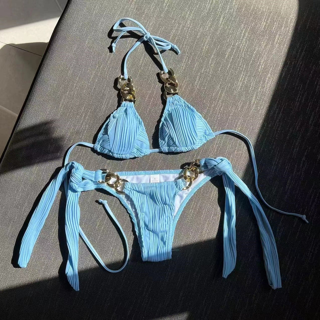 Sexy Split Swimsuit Chain Bikini Swimsuit Bikini Bella Mia