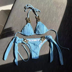 Sexy Split Swimsuit Chain Bikini Swimsuit Bikini Bella Mia