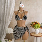 Sexy Island Vacation Sexy Bikini Three Piece Sets Beach Spring Swimsuit Women Bikini Bella Mia