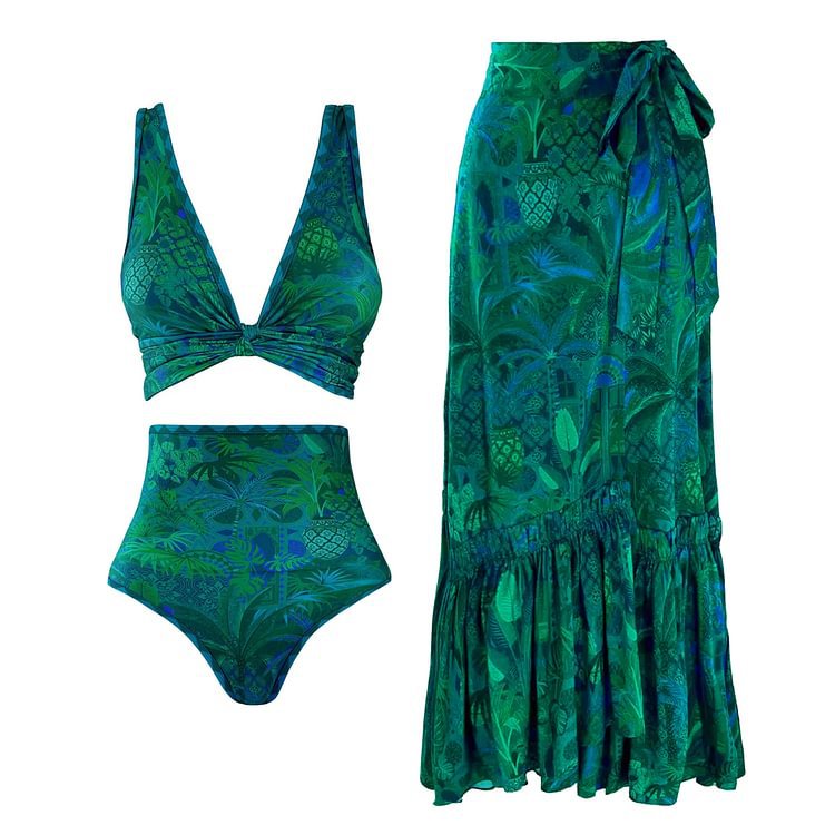 Double Sided Multi Wear Swimsuit Slimming High Waist Bikini Suit Women Bella Mia