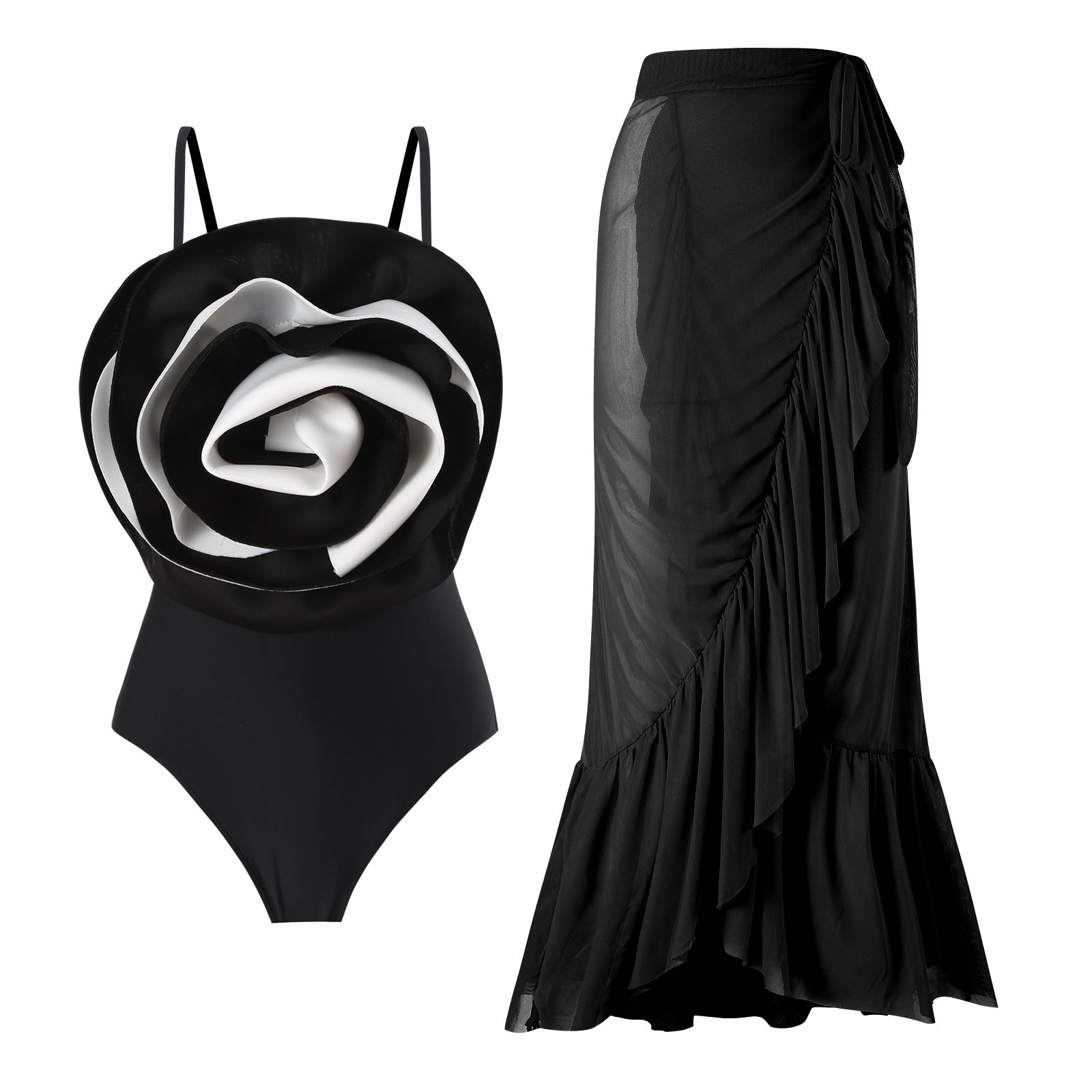 Covered Belly Backless Sexy Spring Swimsuit Women Slim Beach Dress Bella Mia