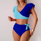 Bikini Split Swimsuit Women High Waist Swimming Trunks Bikini Swimsuit Bella Mia