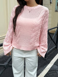 Casual Simple Wool Long Sleeve Sweaters Women Clothing Autumn Winter Bella Mia