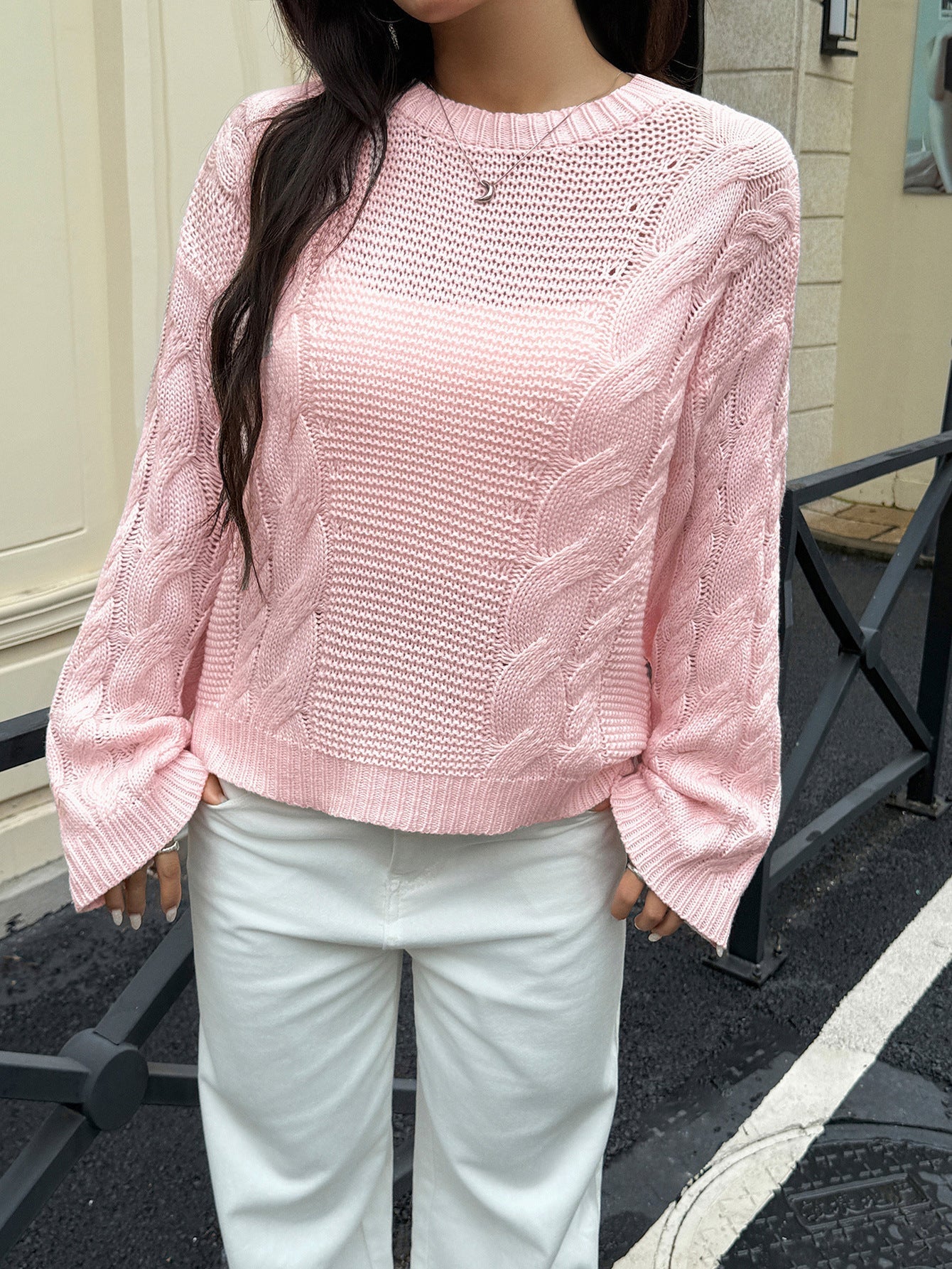 Casual Simple Wool Long Sleeve Sweaters Women Clothing Autumn Winter Bella Mia