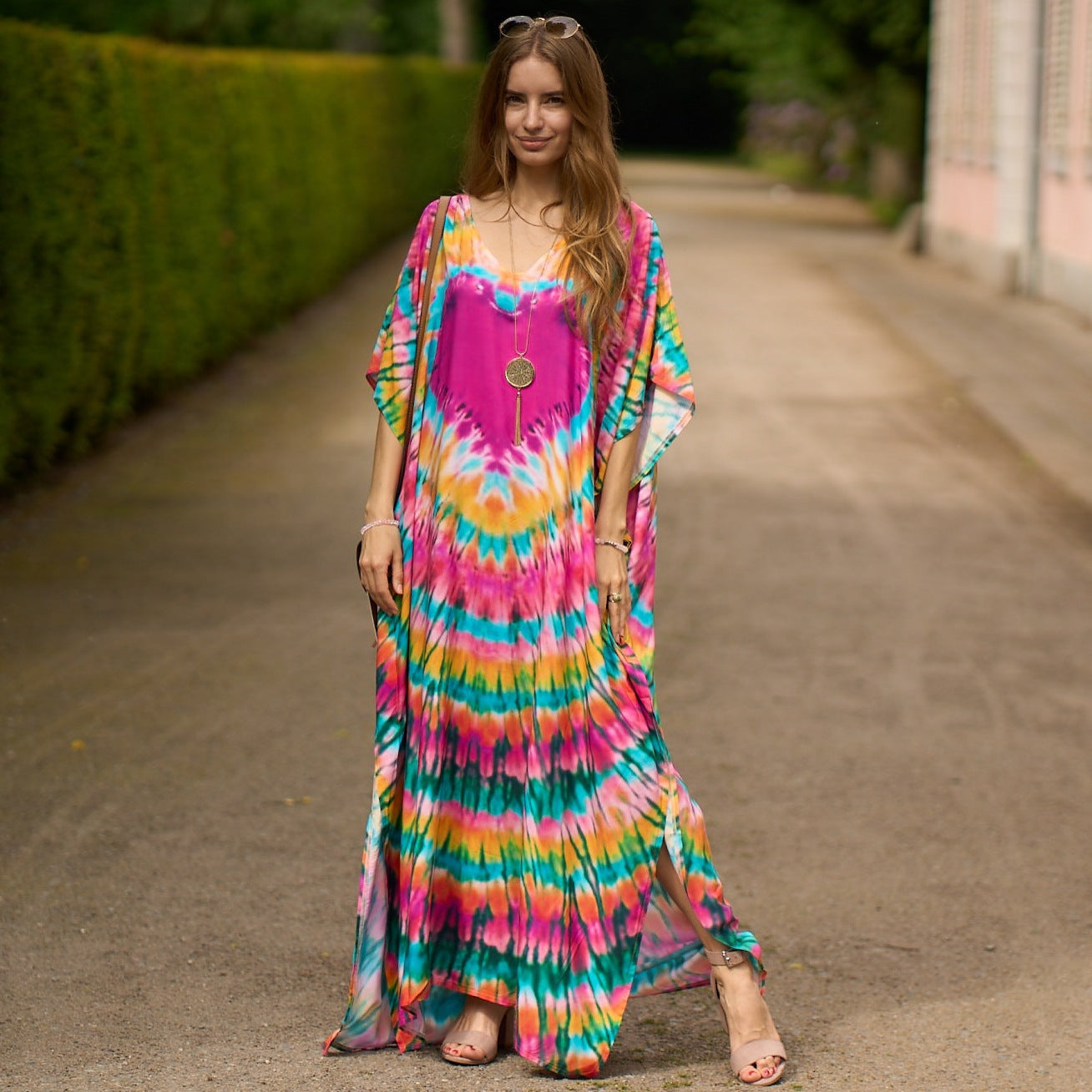 Rayon Printed Robe Vacation Casual Beach Bikini Cover 11 Colors Bella Mia