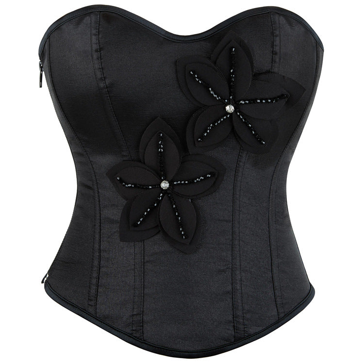 Atmosphere Wear Pure Women Three Dimensional Floral Tube Top Sexy Top Supply Bella Mia