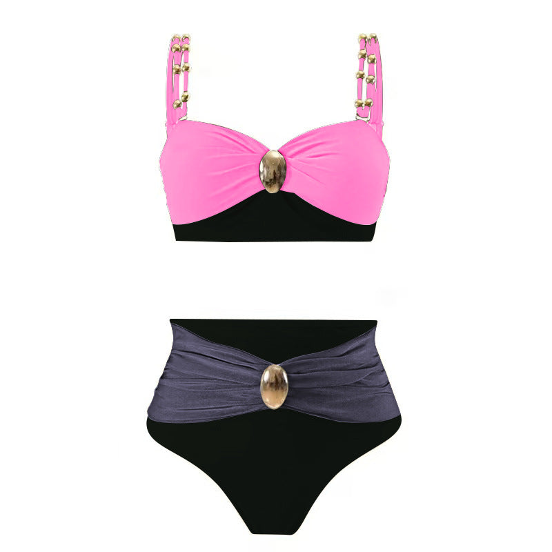 Bikini Three Piece Sets How Many Sexy Swimsuit Women Split Solid Color Swimsuit Bella Mia
