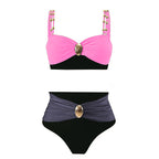 Bikini Three Piece Sets How Many Sexy Swimsuit Women Split Solid Color Swimsuit Bella Mia