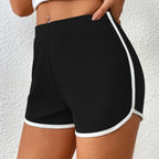 Swimming Trunks Wild Beach Shorts Contrast Color Binding Sexy Bikini Women Swimming Trunks Bella Mia