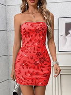 Summer Women Clothing Sexy Crystal Studded Sequ Dress Short Dress Bella Mia