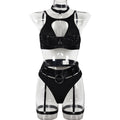 Sexy Bra Sexy Underwear Stitching Straps Push up Set Women Bella Mia