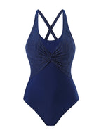 Bikini Solid Color Conservatively Thin Swimsuit at Swimsuit Women Bella Mia