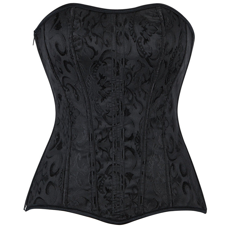 Zipper No Lace No Elastic Waist-Tightening Body Tube Top Court Body Shaping Top Supply Bella Mia