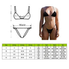 Sexy Solid Color Lace-up Split Swimsuit Sexy Pure Color Tied Separates Swimsuit Luxlife Brands