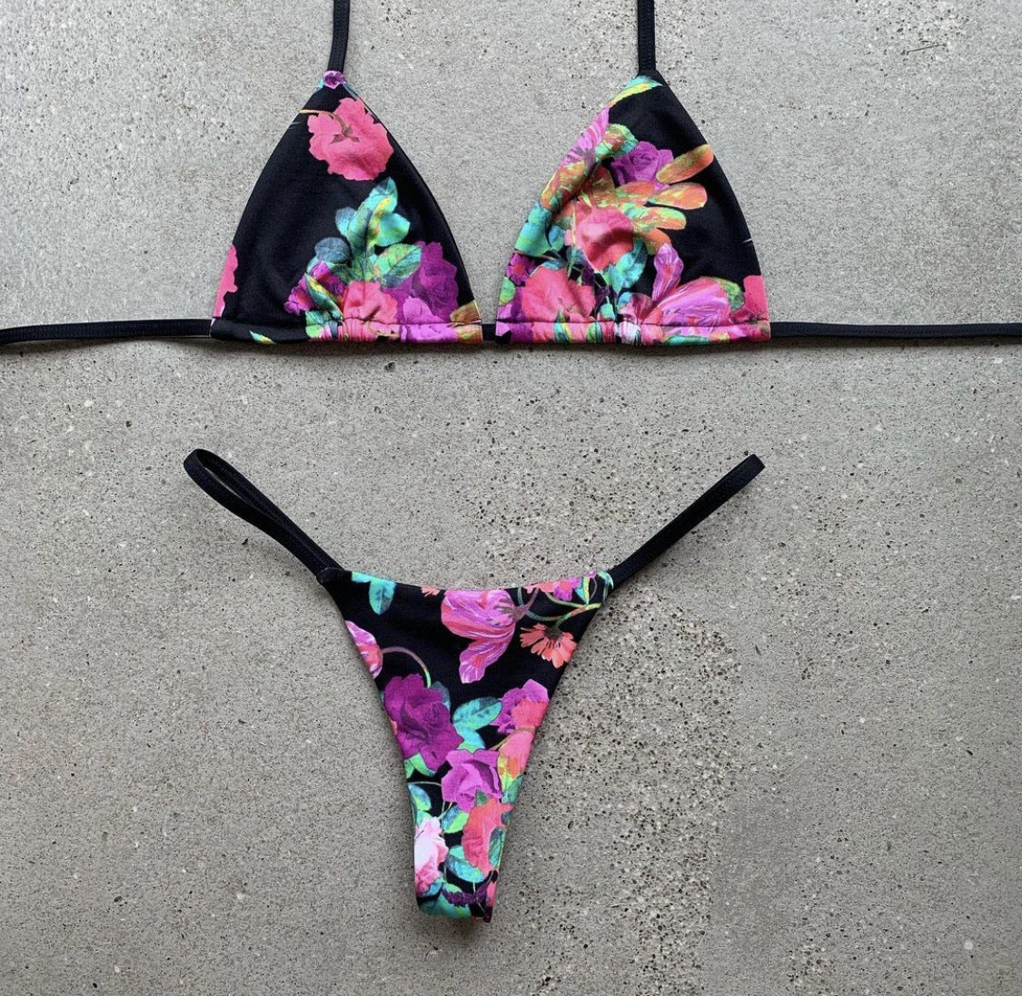 Bikini Printed Swimsuit Women Sexy Bundle Swimming Pool Swimsuit two piece set