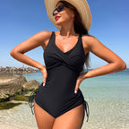 One Piece Swimsuit Women Exercise Bikini Swimwear Bikini