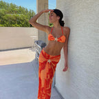 Women Three Piece Set Bikini Sexy Bikini Printed Split Women Swimsuit Bella Mia