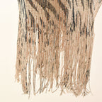 Spring Summer Street Striped Printed Tassel Sun Proof Shawl Cardigan Bella Mia