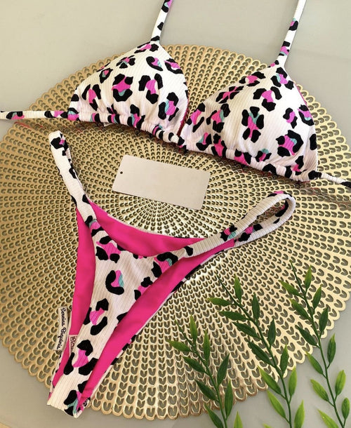 Bikini Special Fabric Printed Swimsuit Beach Sexy Women Swimsuit Bella Mia