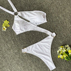New Sexy Solid Color Multi-Color One-Piece Bikini Swimsuit Bella Mia