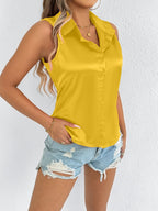 Satin Women Shirt Satin Women Shirt Satin Top Women Summer Bella Mia