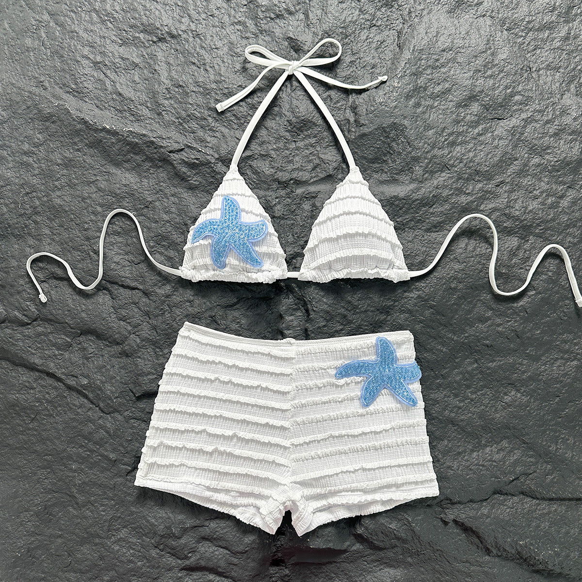 Sexy Beach Vacation Split Boxers Swimwear Swimsuit Bikini